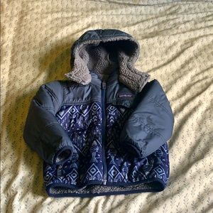 3T Patagonia reversible coat jacket